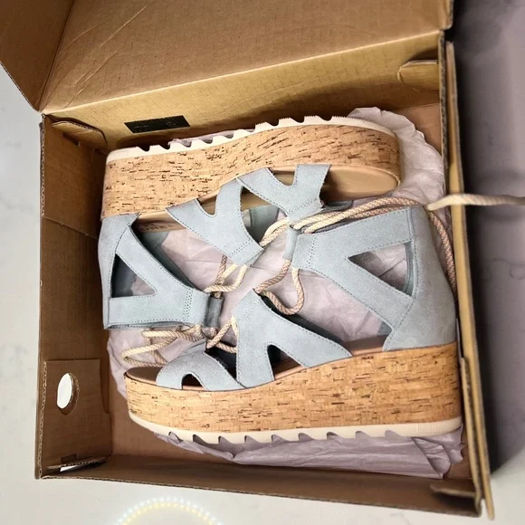 Sorel Cameron Lace-Up Suede Ghillie Gladiator Sandals - Picture 11 of 12